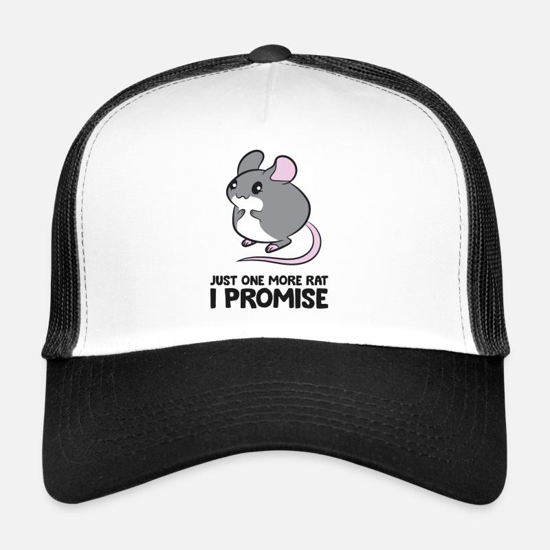 Propriétaire de rat juste un rat de plus je promets des rats drôles Casquette trucker 