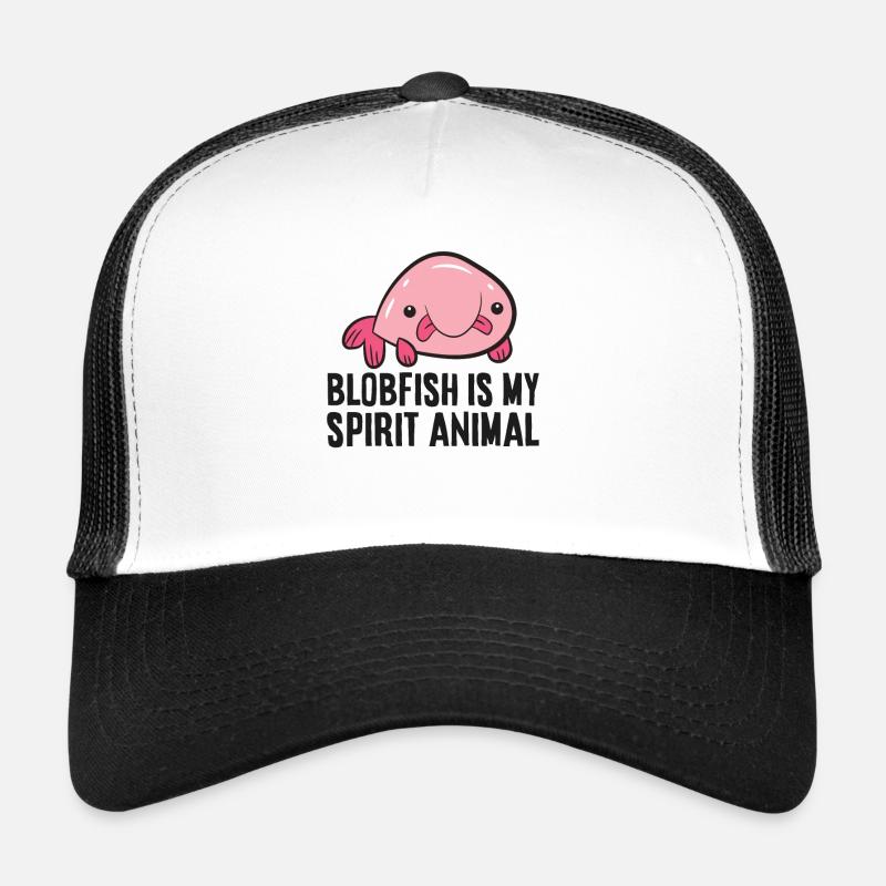 Drôle Blobfish Sea Creature Blobfish est mon Casquette trucker 