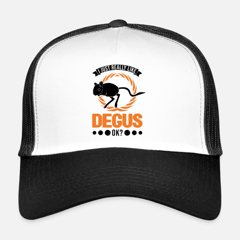 I just really like Degus, ok Trucker Cap