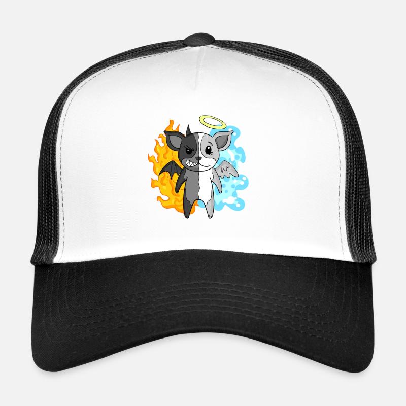 Dog Terrier - Ange et Diable Casquette trucker 