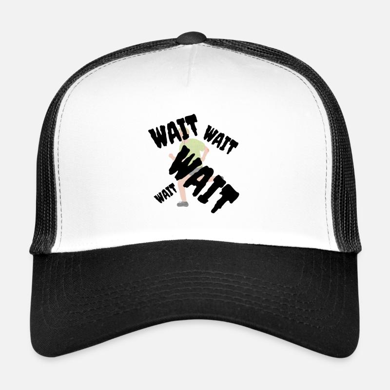 Conception de t-shirt disant drôle de cadeau de mème jogger Casquette trucker 