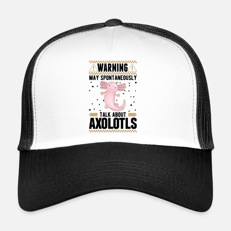 Axolotl Cadeau Queue Lurch Casquette trucker 