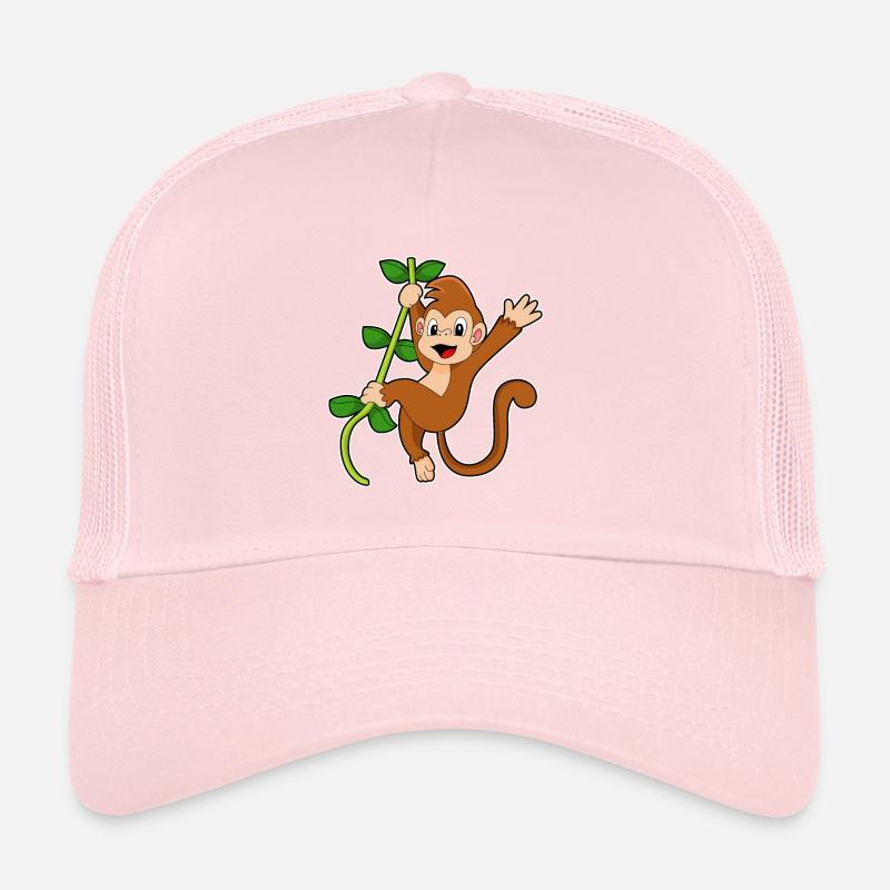 Singe dans la jungle Casquette trucker 