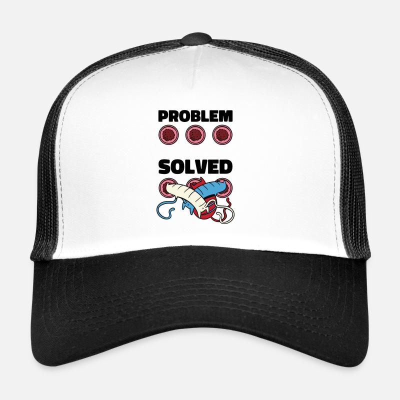 Problem Solution Cat Feline Cat Owner Pet Trucker Cap