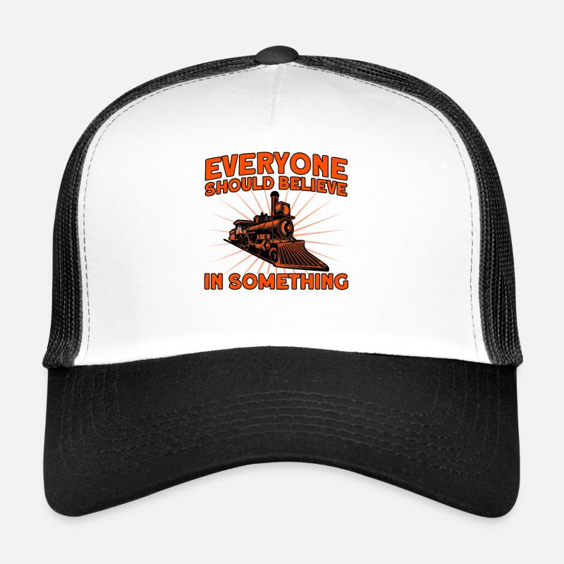 Cadeau de locomotives de train miniatures Casquette trucker 