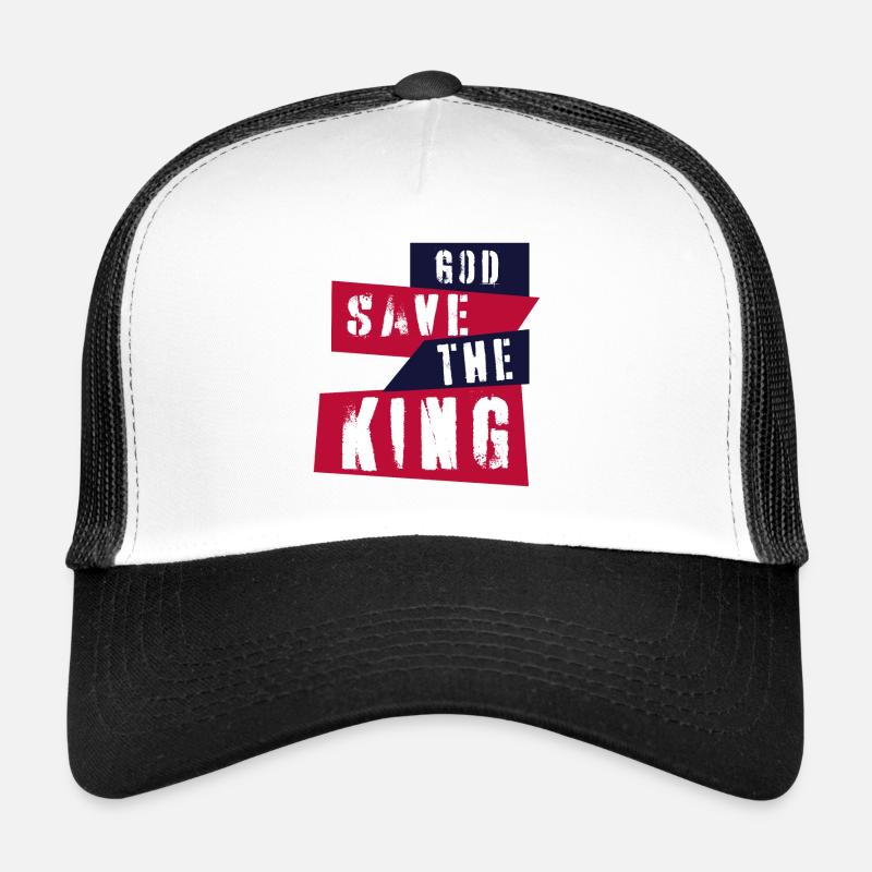 God save the King Trucker Cap