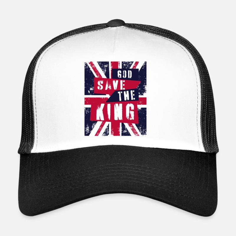God save the King Trucker Cap