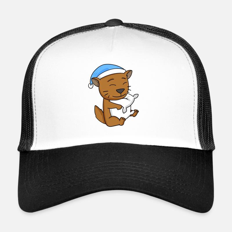 Cat cat breed Somali Trucker Cap