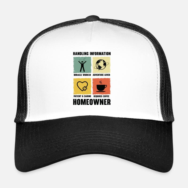 Nouveaux propriétaires Informations sur la façon de traiter avec Casquette trucker 