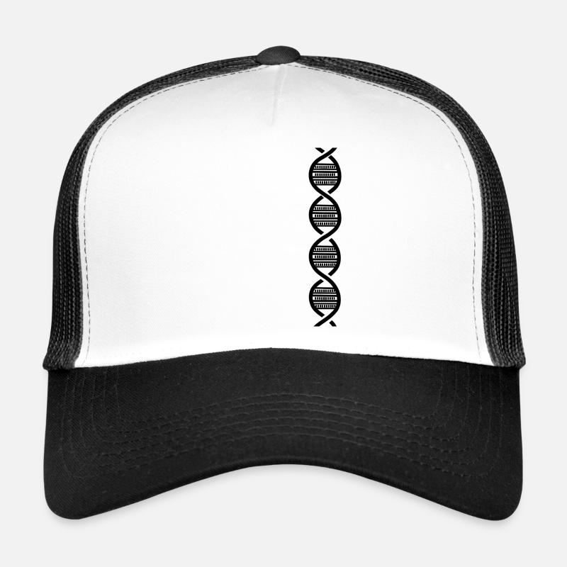 Harmonica ADN noir pour harmoniciste Casquette trucker 