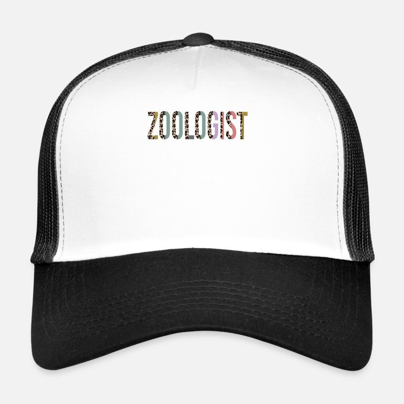 Zoologist - Trucker Cap - white/black