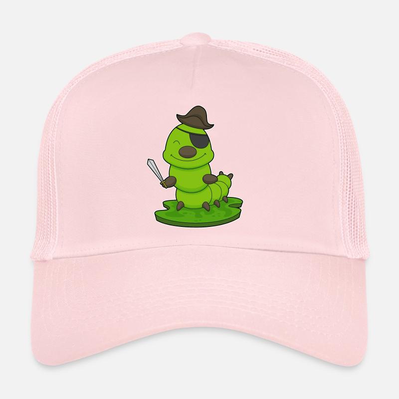 Chenille en pirate avec une épée Casquette trucker 