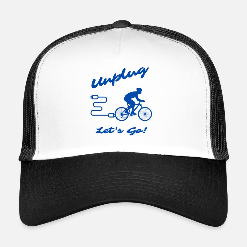 Unplug Let's Go Trucker Cap