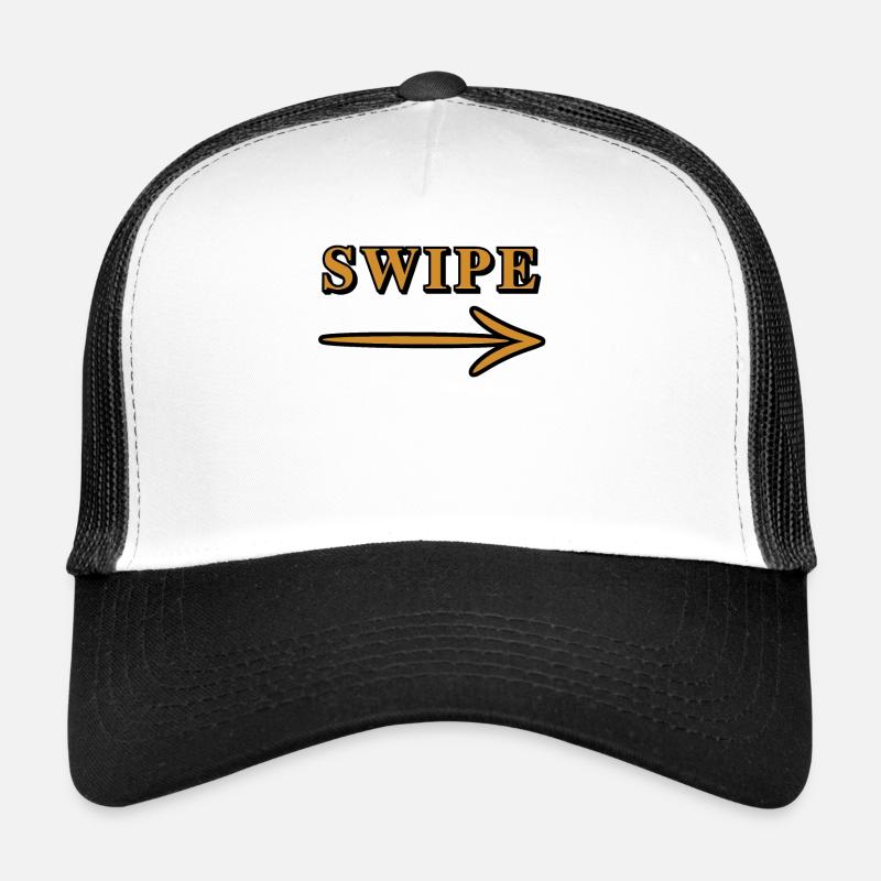 Swipe Me - Wische mich nach rechts Trucker Cap