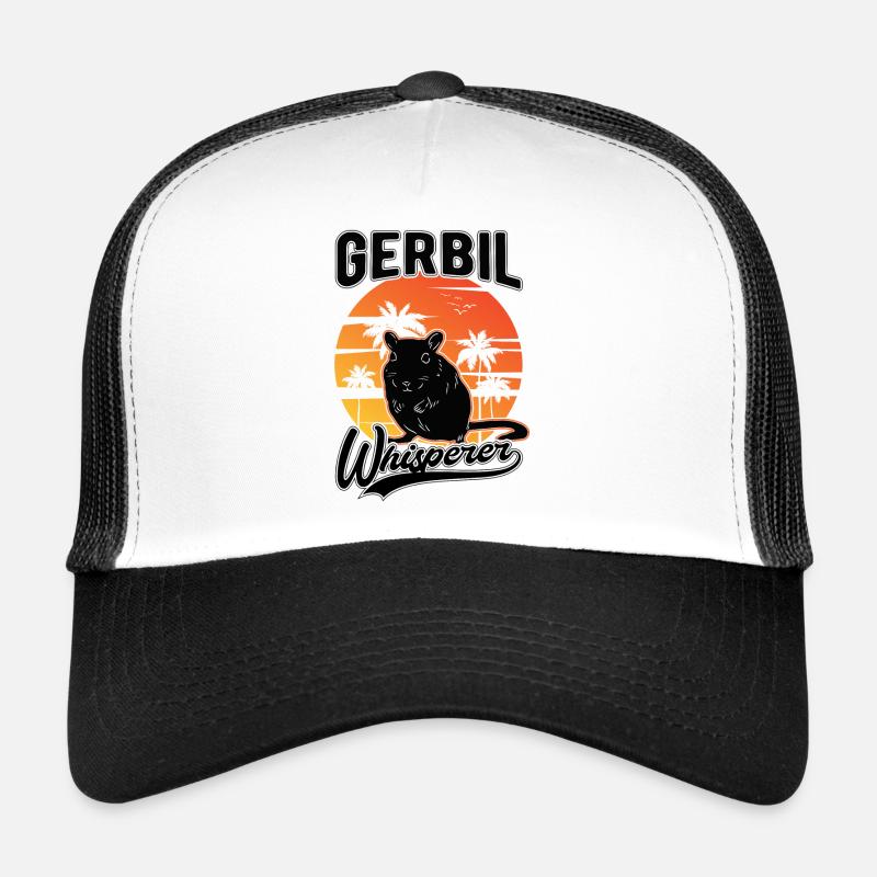 Gerbil Whisperer Racing Rat Gift Gerbil Trucker Cap