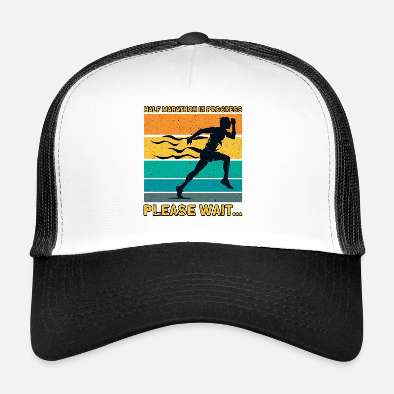 Halbmarathon Laufen Läufer Geschenk Trucker Cap