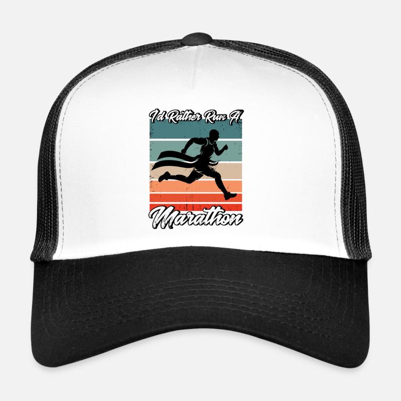 Jogging Running Jogger Gift Trucker Cap