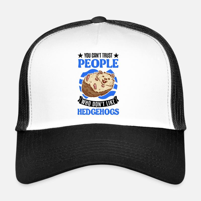 Hedgehog Gift Spiny Hedgehog Trucker Cap
