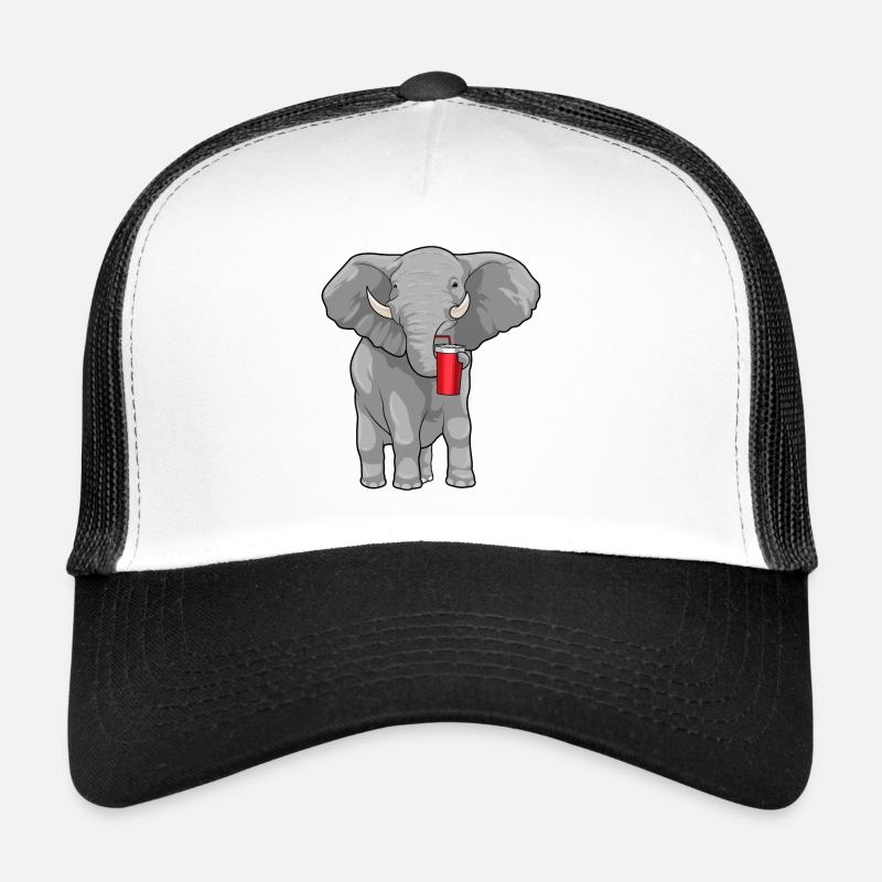 Elefant Trinkbecher Trucker Cap