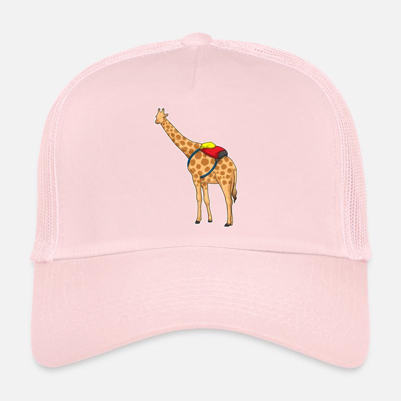 Giraffe Backpack Trucker Cap