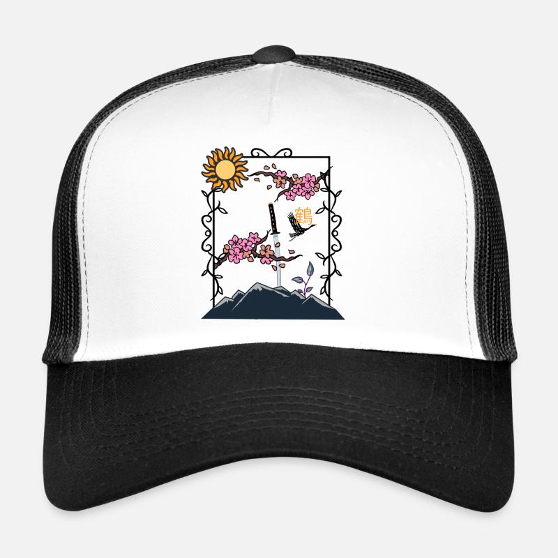 Katana dans le rocher Casquette trucker 