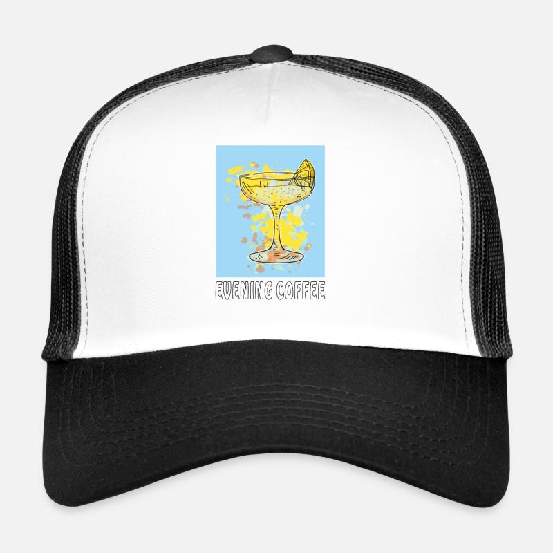 COCKTAIL EVENING COFFEE Trucker Cap