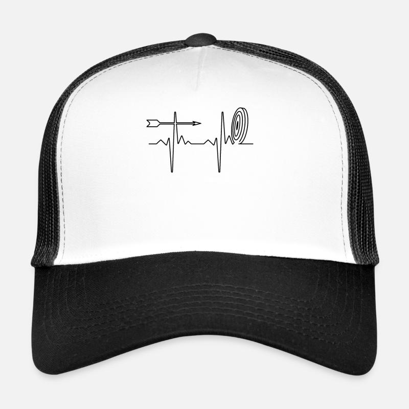 Retro Archery Bow And Arrow Archer Trucker Cap