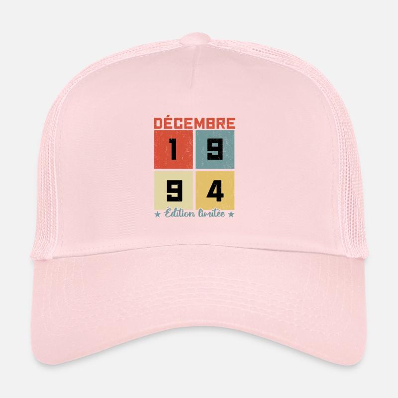 Décembre 1994 - Cadeau D'anniversaire - Casquette trucker 