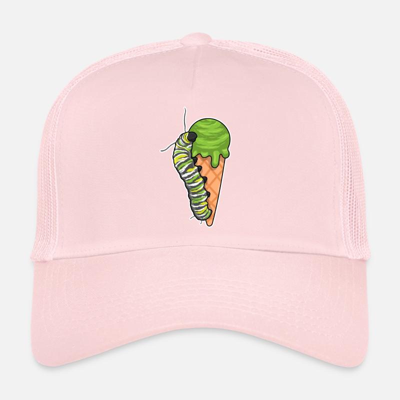 Glace de chenille Casquette trucker 