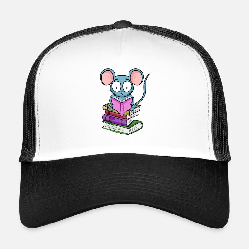Read Book Books Reader Gift Trucker Cap