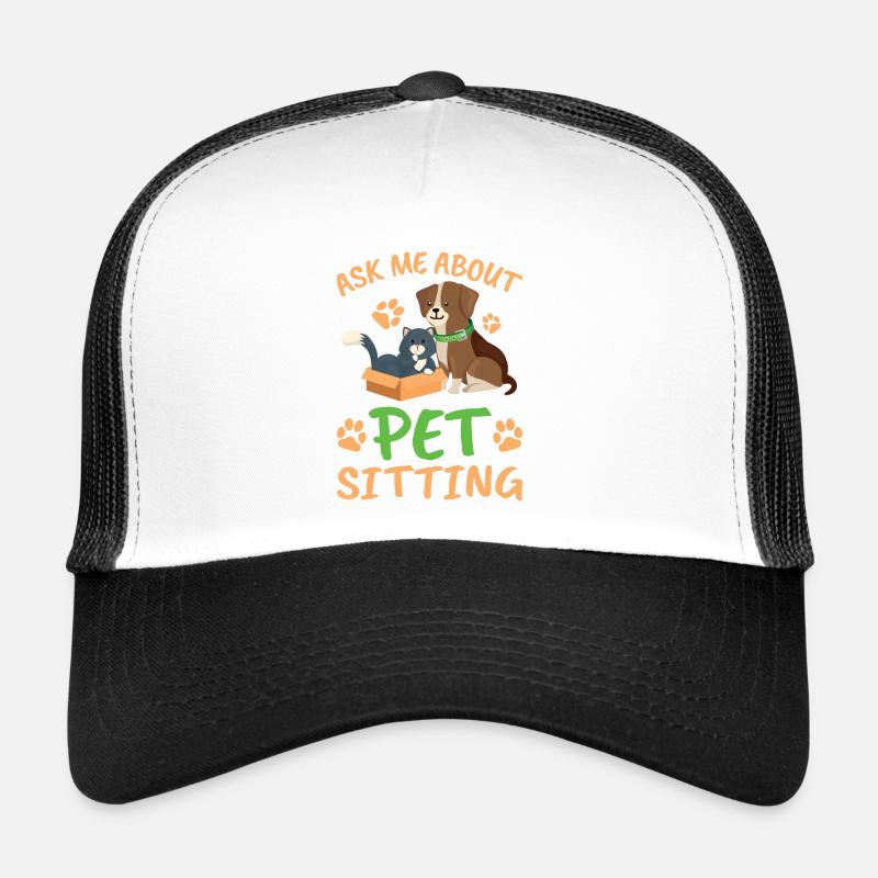 Ask me about pet care for everyone Trucker Cap