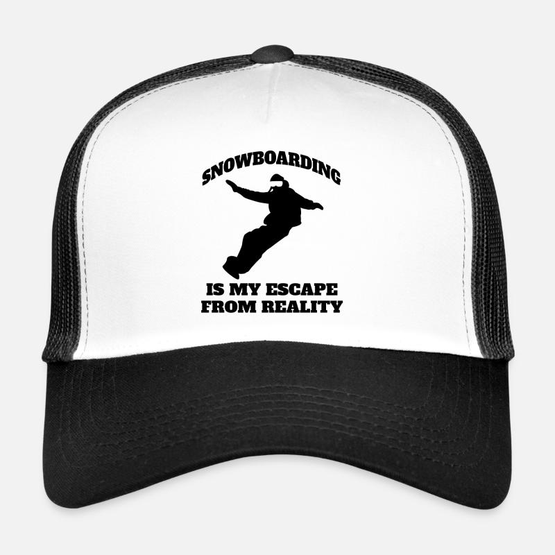 Snowboard Spruch Snowboardfahrer Wintersport Trucker Cap