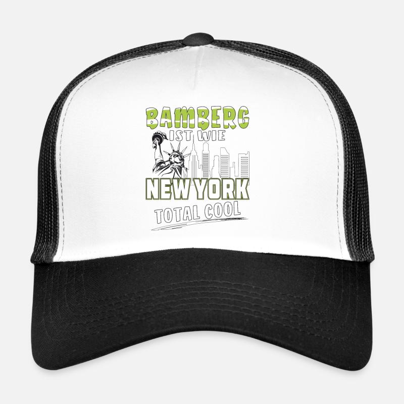 BAMBERG EST COMME NEW YORK Casquette trucker 