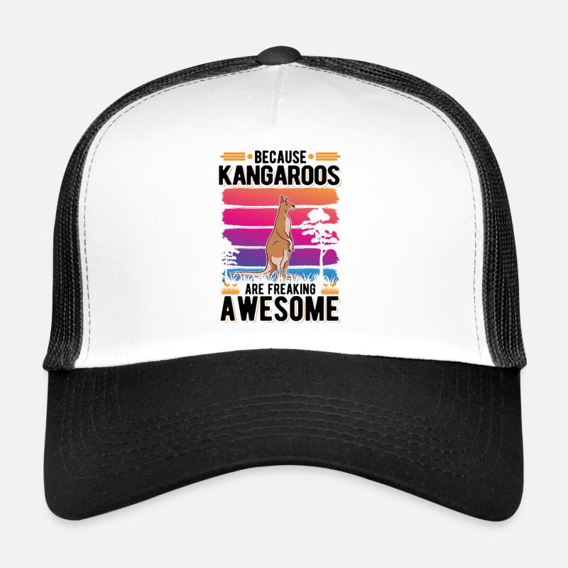 Because Kangaroos are freaking awesome Känguru Trucker Cap