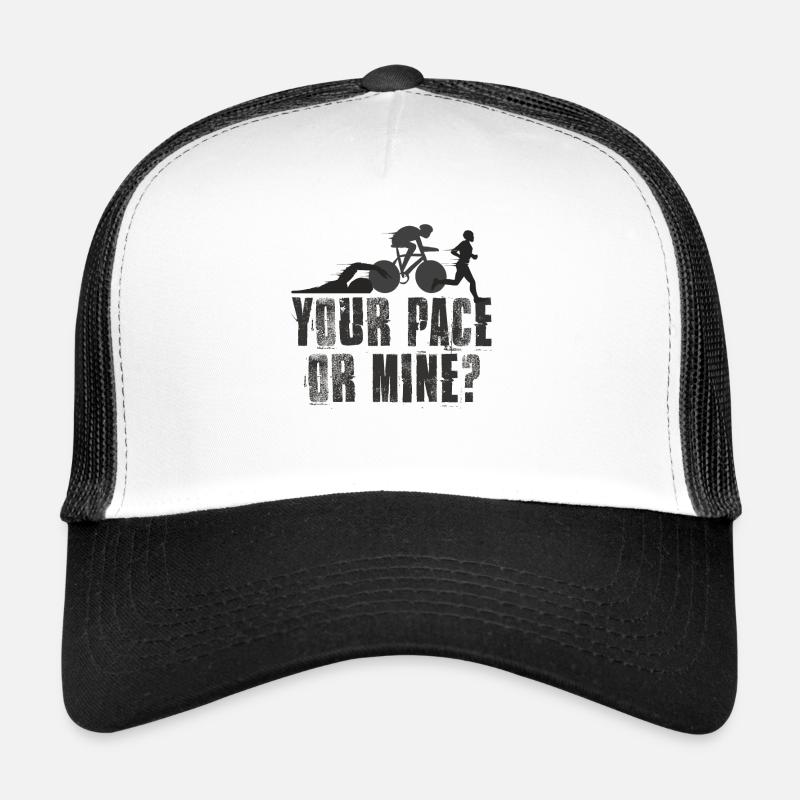 Votre rythme ou mon triathlon Casquette trucker 