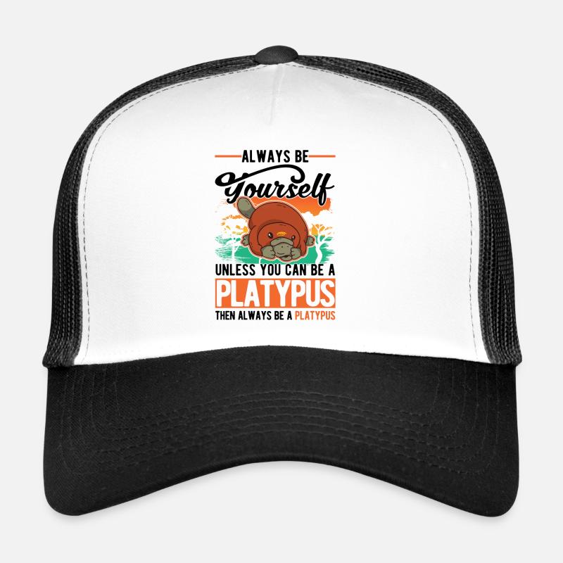 Ornithorynque Cadeau Ornithorynque Casquette trucker 