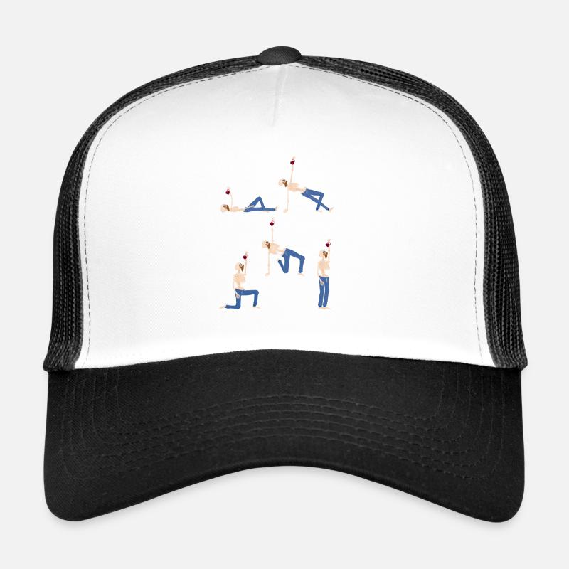 Skelett Kettlebell Training get up or die trying Trucker Cap