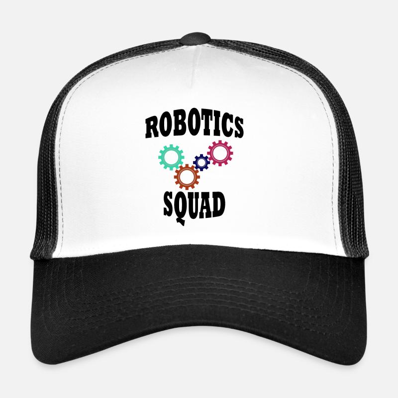 Lustiges Sprichwort Robotics Squad Trucker Cap