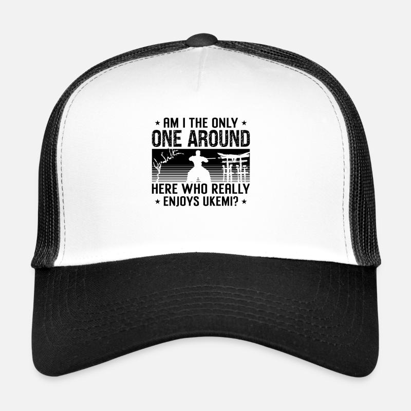 Am I The Only Aikido Fighter Martial Arts Samurai Trucker Cap