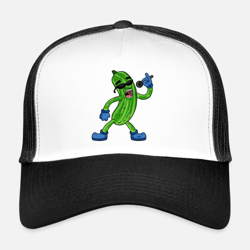 Cadeau de légumes au concombre Casquette trucker 