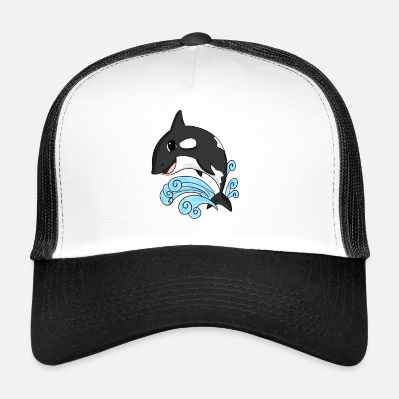 Killer whale Trucker Cap