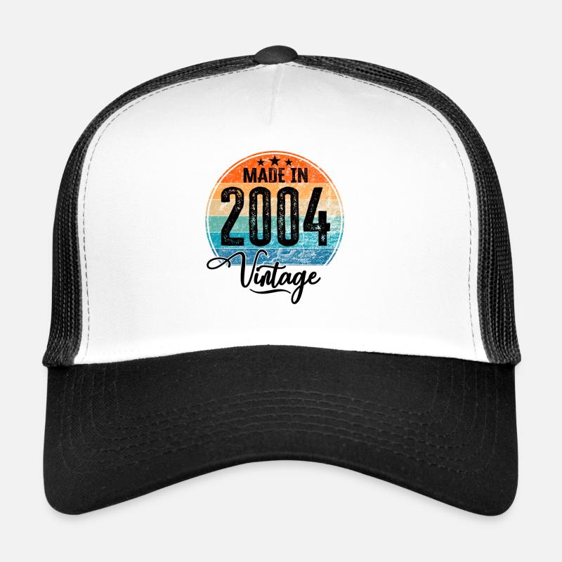 Vintage Made in 2004 Geburtsjahr 2004 Geburtstag Trucker Cap