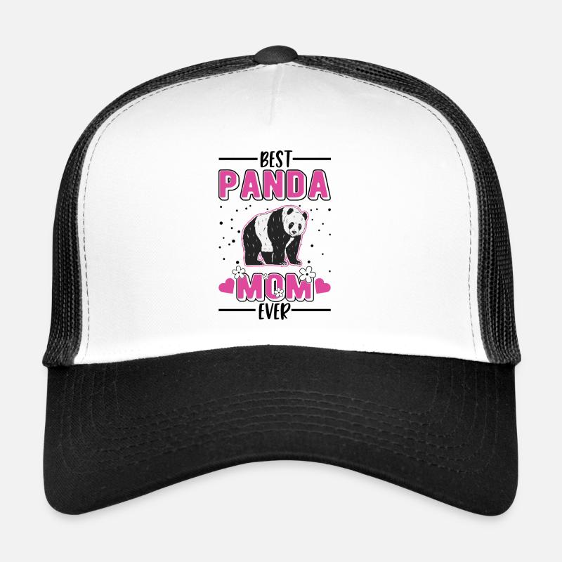Best Panda Mom Ever Panda Mama Trucker Cap