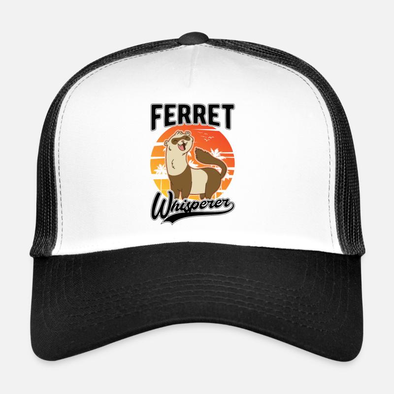 Frettchen Flüsterer Ferret Whisperer Trucker Cap