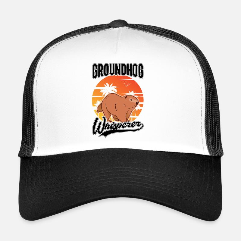 Murmeltier Flüsterer Groundhog Waldmurmeltier Trucker Cap