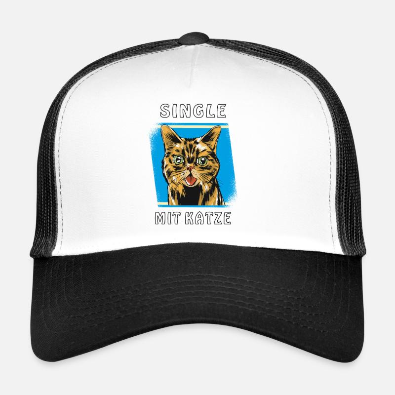 SINGLE MIT KATZE Trucker Cap