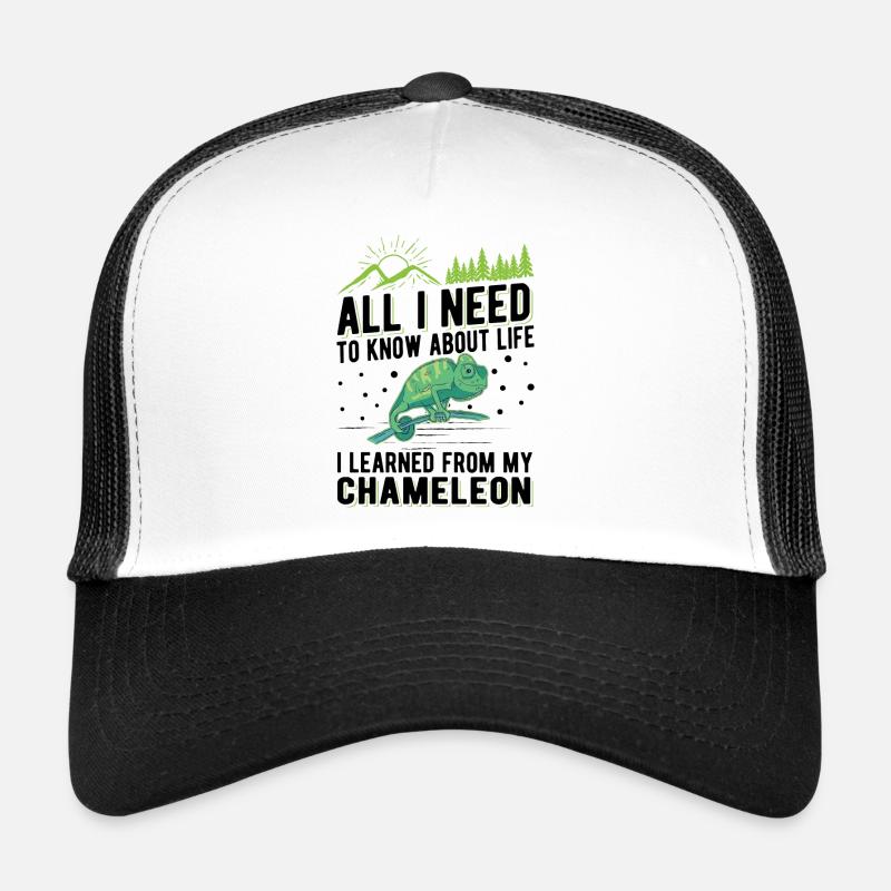 Chamäleon Geschenk Chameleon Trucker Cap