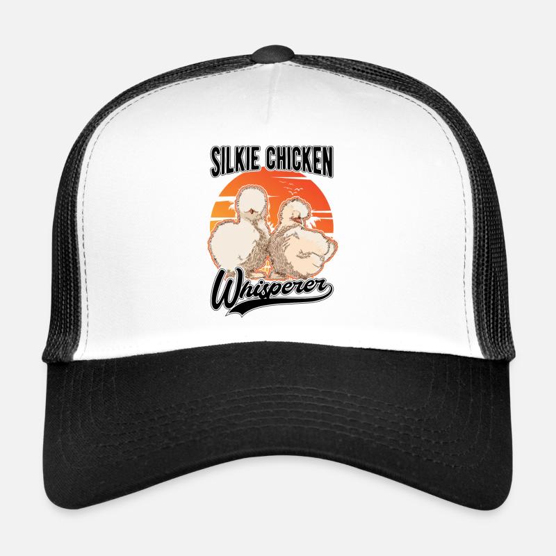 Silkie Chicken Whisperer Silk Chicken Whisperer Trucker Cap