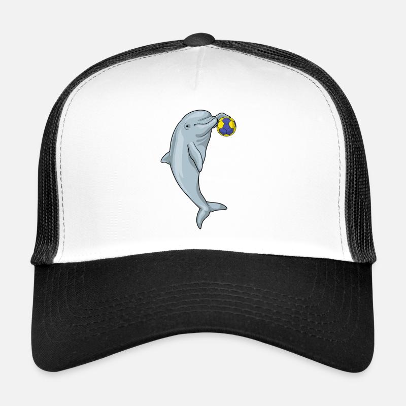 Delfin Handball Player Handball Trucker Cap