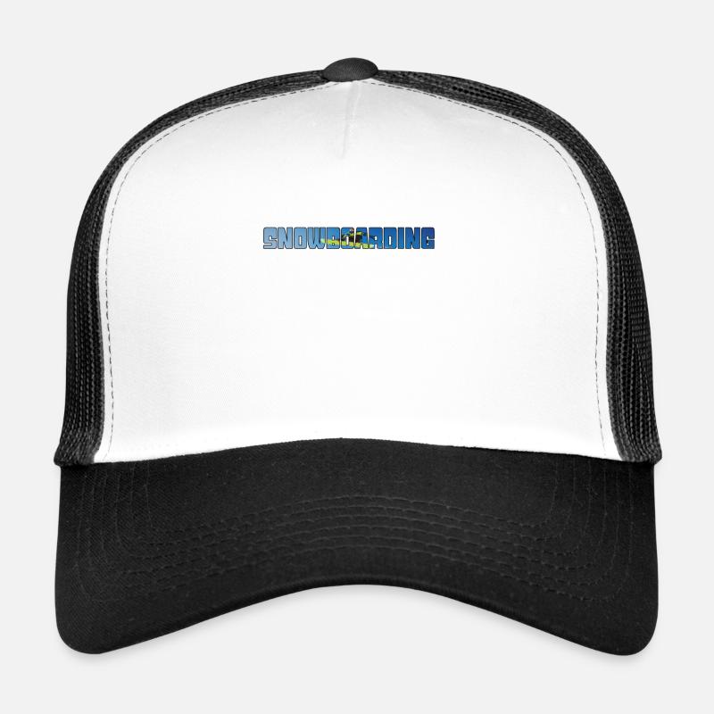 snowboarding Trucker Cap